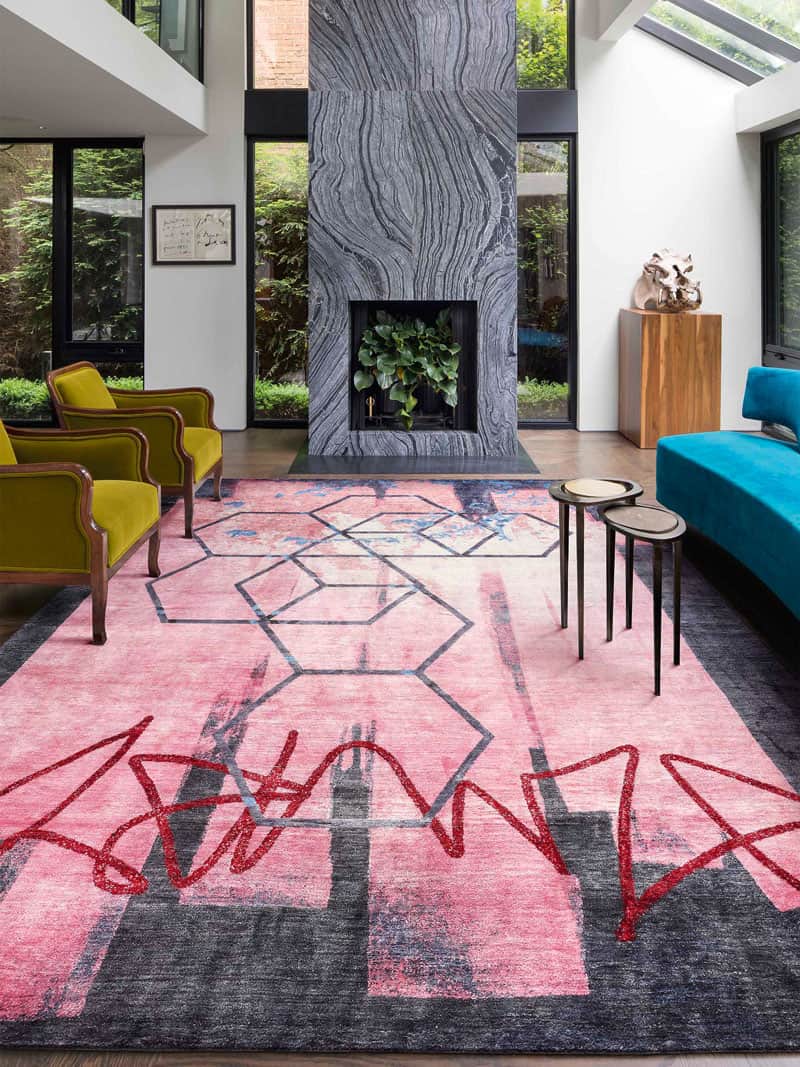 Anne handgeweven tapijt | Maat: 305 × 427 cm