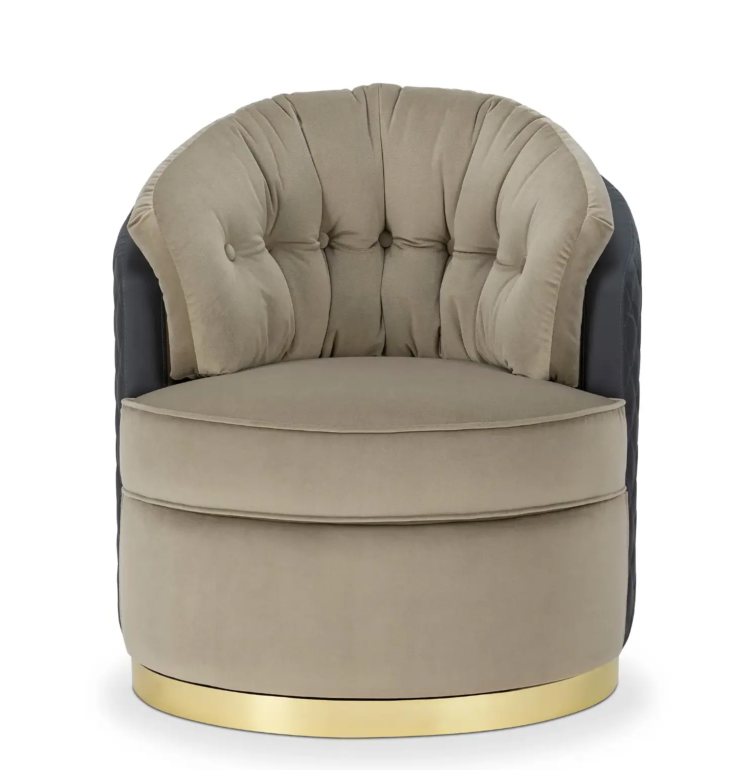 Fauteuil pivotant de luxe