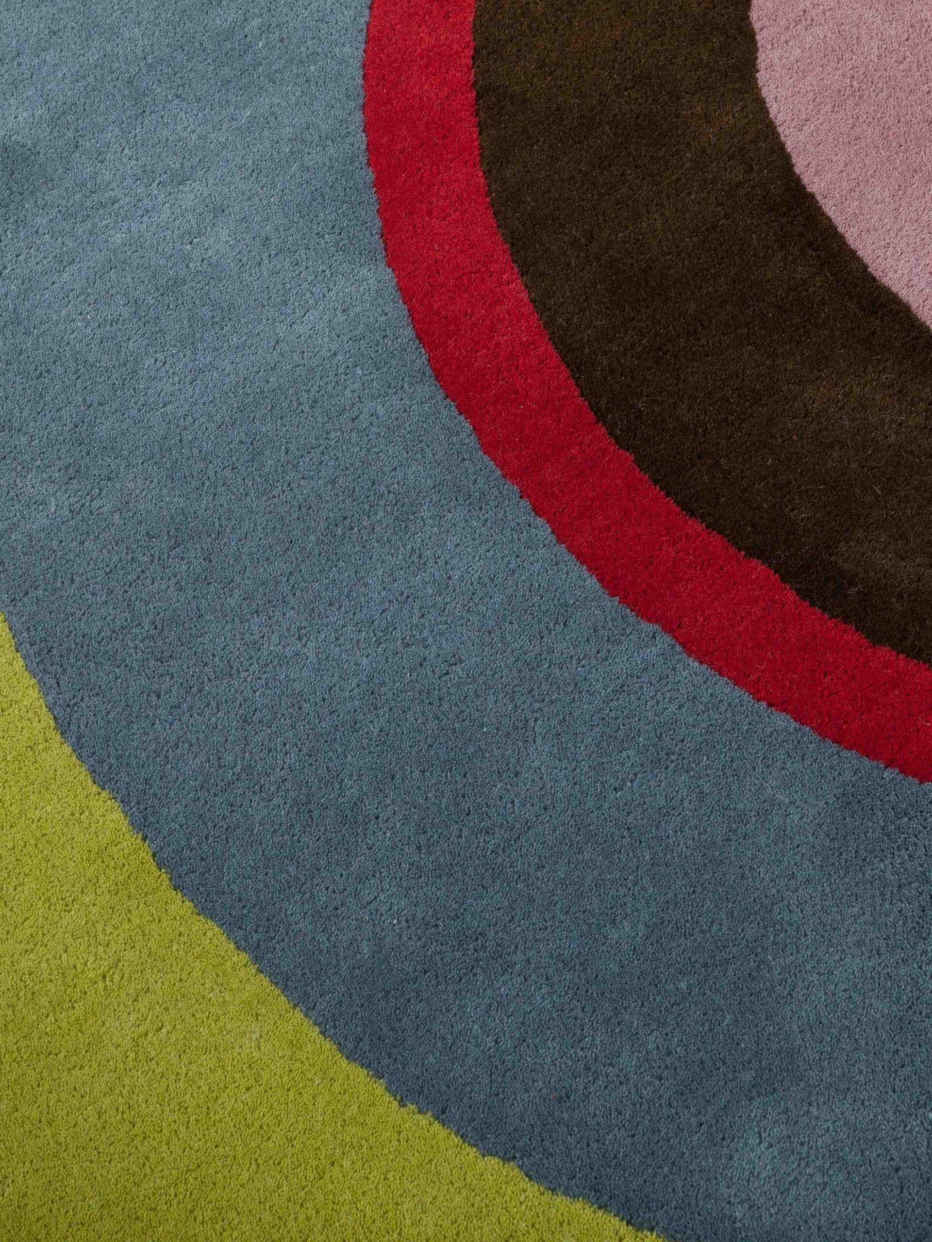 Tapis design tissé main Icosaedro