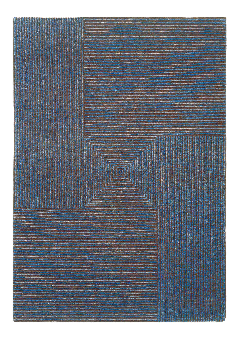 Vario 2 blauw tapijt | Maat: 250 × 300 cm