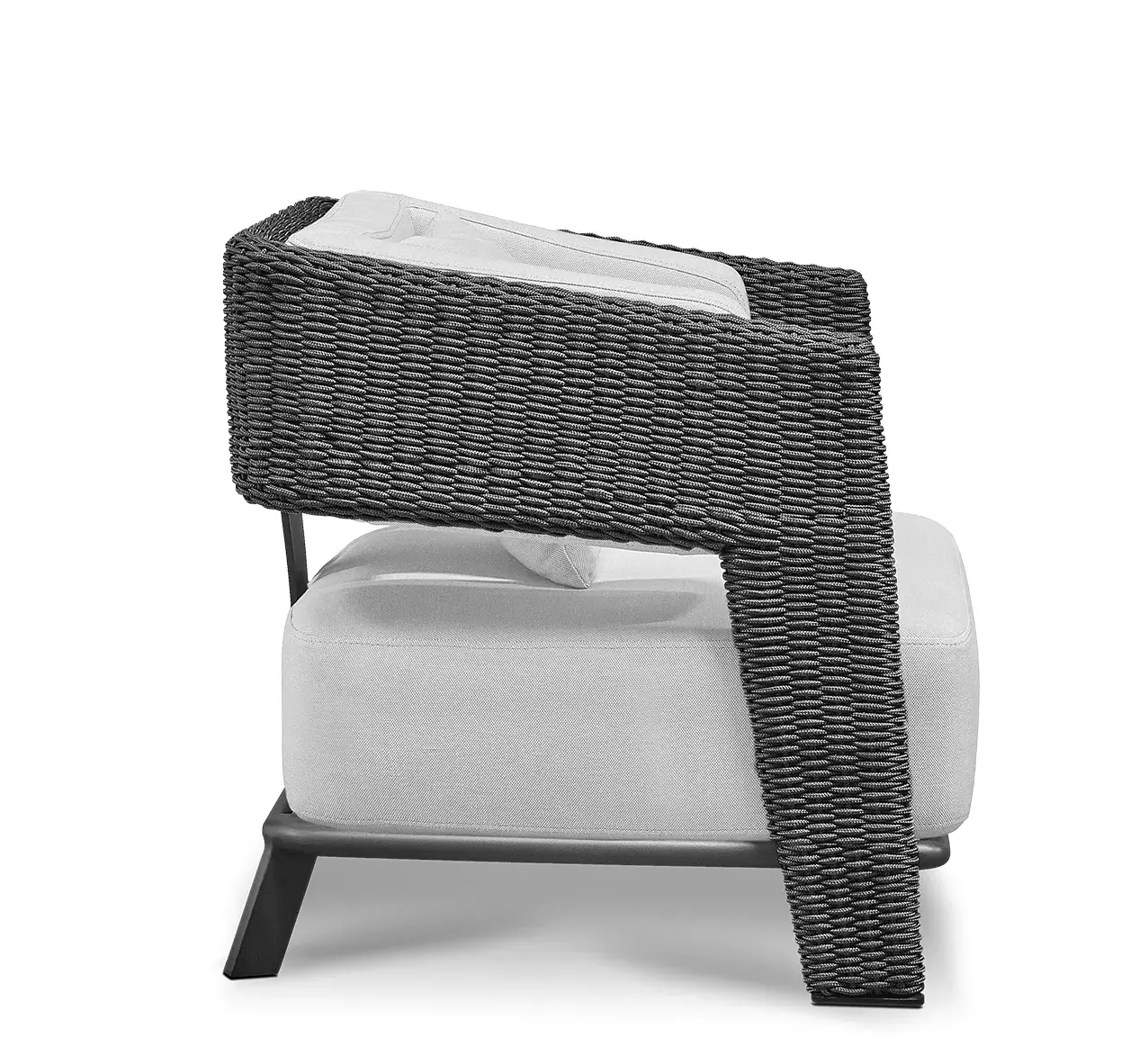 Fauteuil de jardin Crown gris