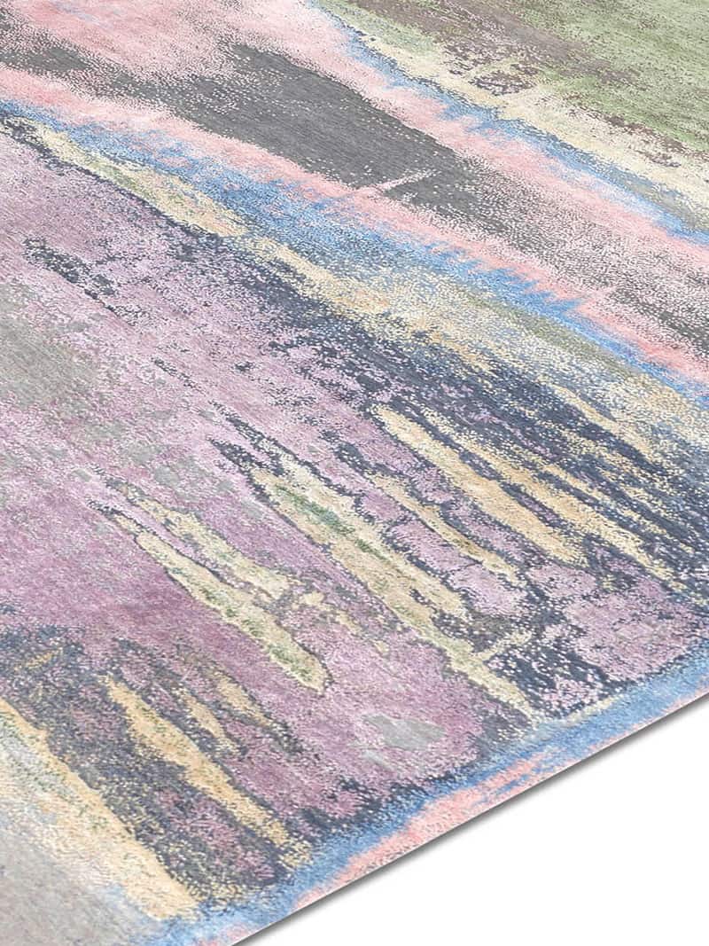Tapis de luxe fait main Multicolor