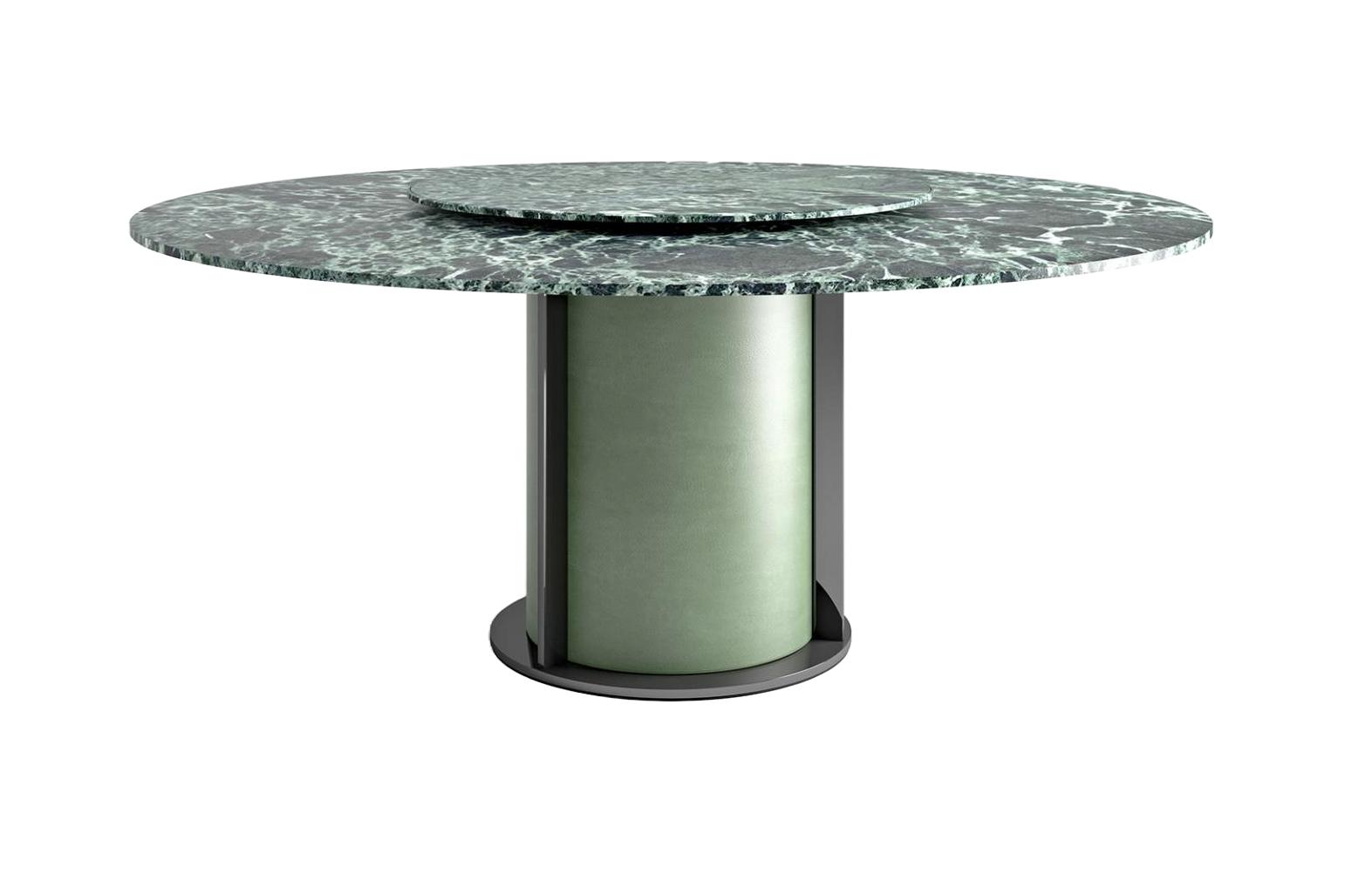 Ronde marmeren tafel 180 cm