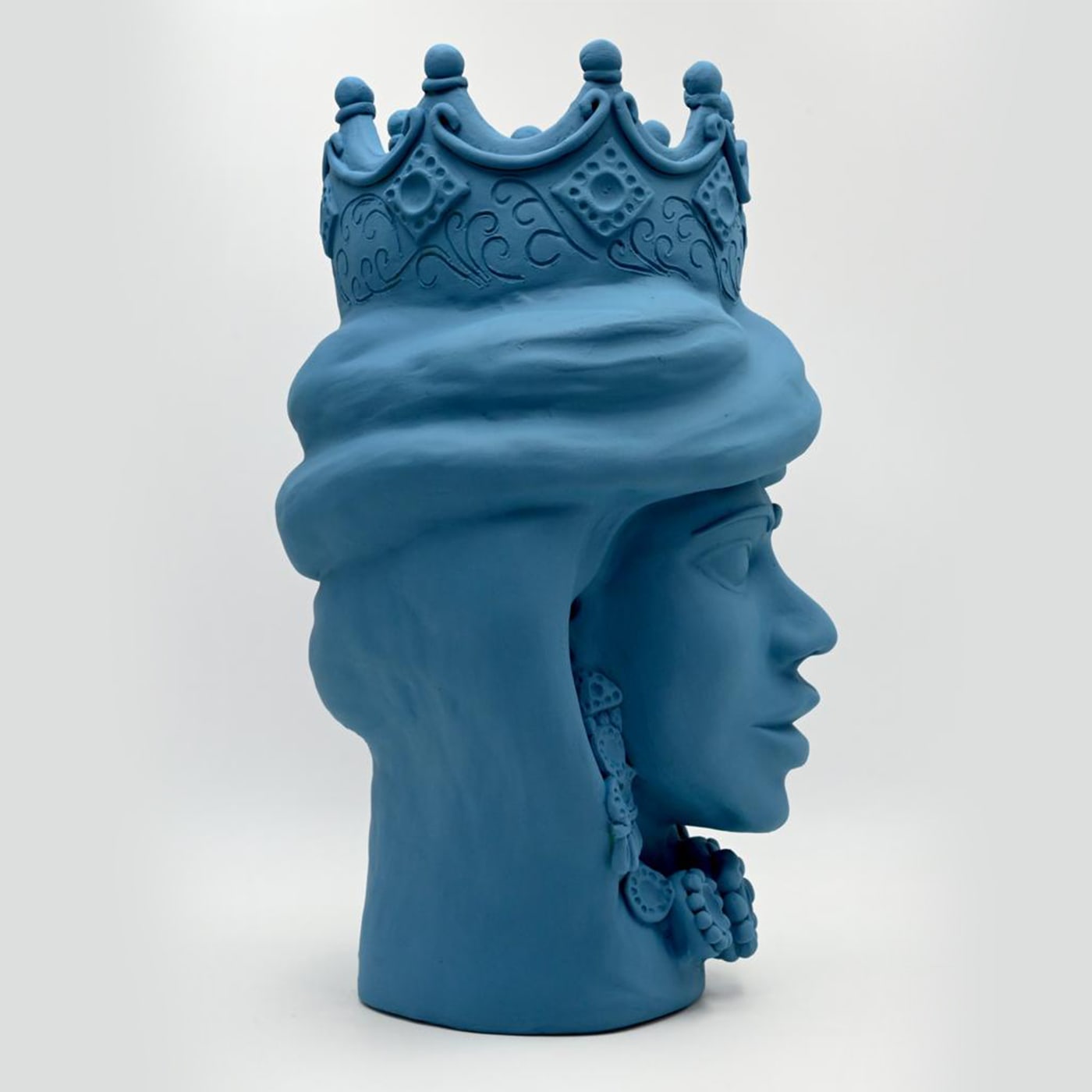 Sculpture mate bleue Moorkop