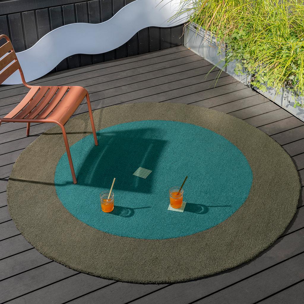 Festival rond outdoor vloerkleed