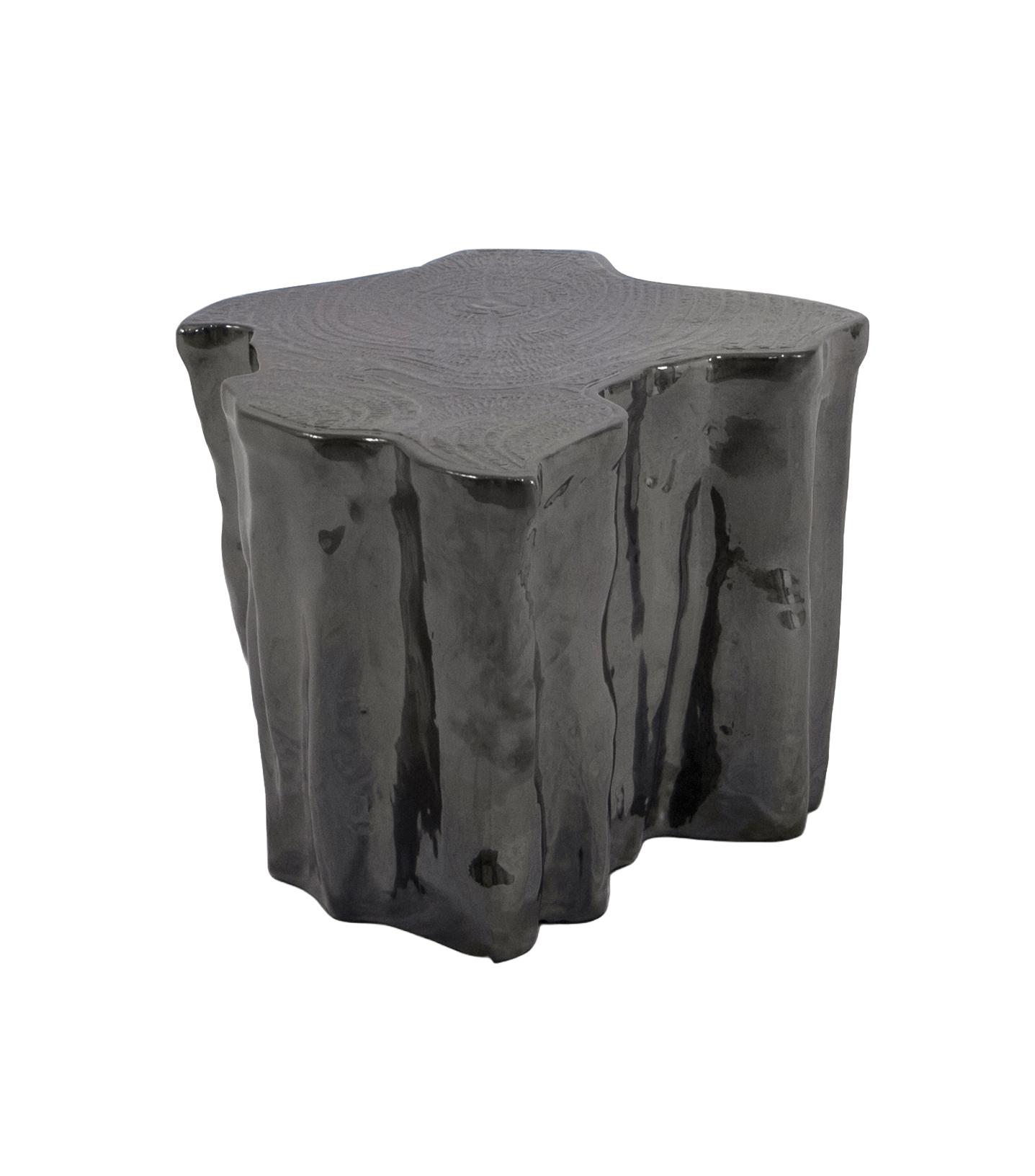 Table d’appoint Horizon en céramique noire