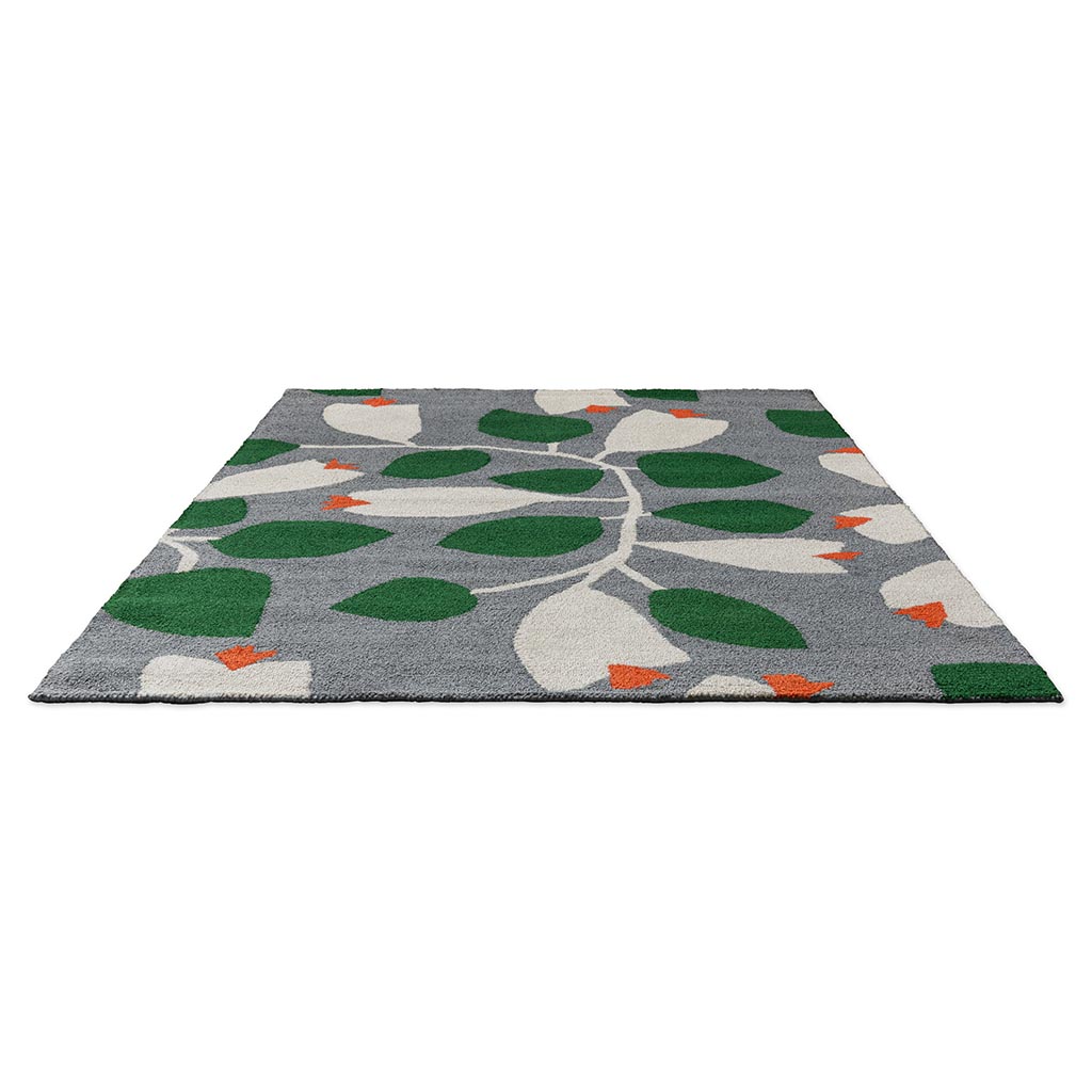 Rosehip blauw outdoor vloerkleed | Maat: 140 × 200 cm