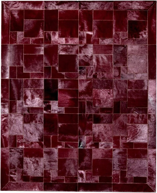 Puzzle koeienhuid tapijt | Maat: 140 × 180 cm