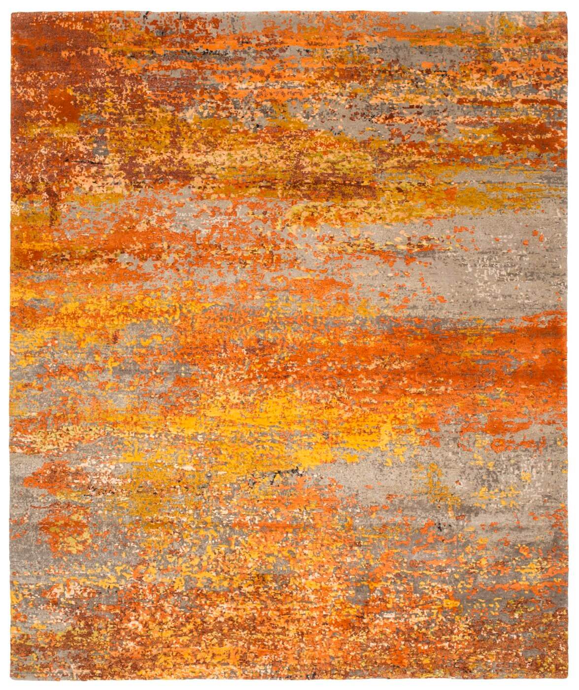Tapis Artwork 27 orange