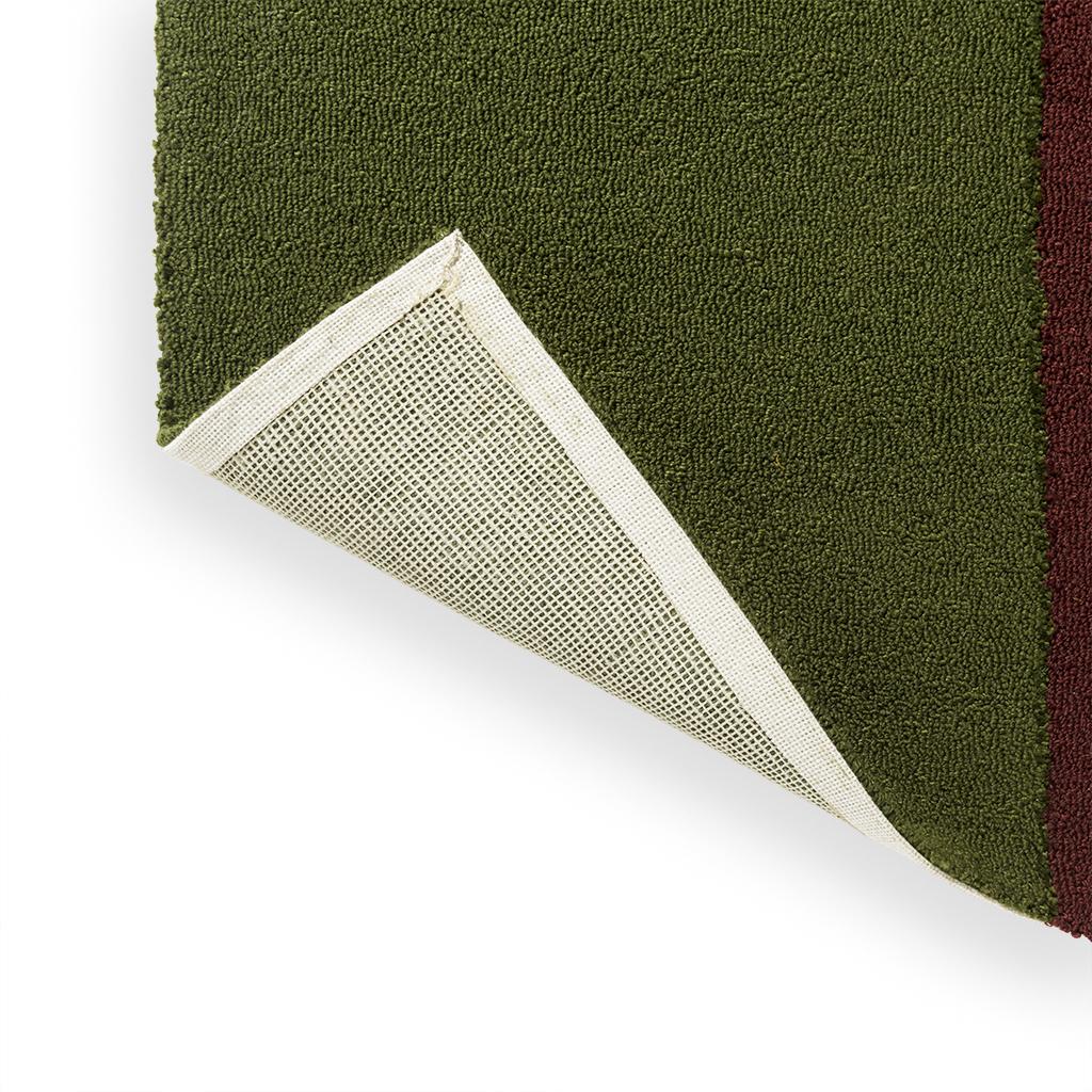 Tapis d’extérieur Festival rayé orange/vert