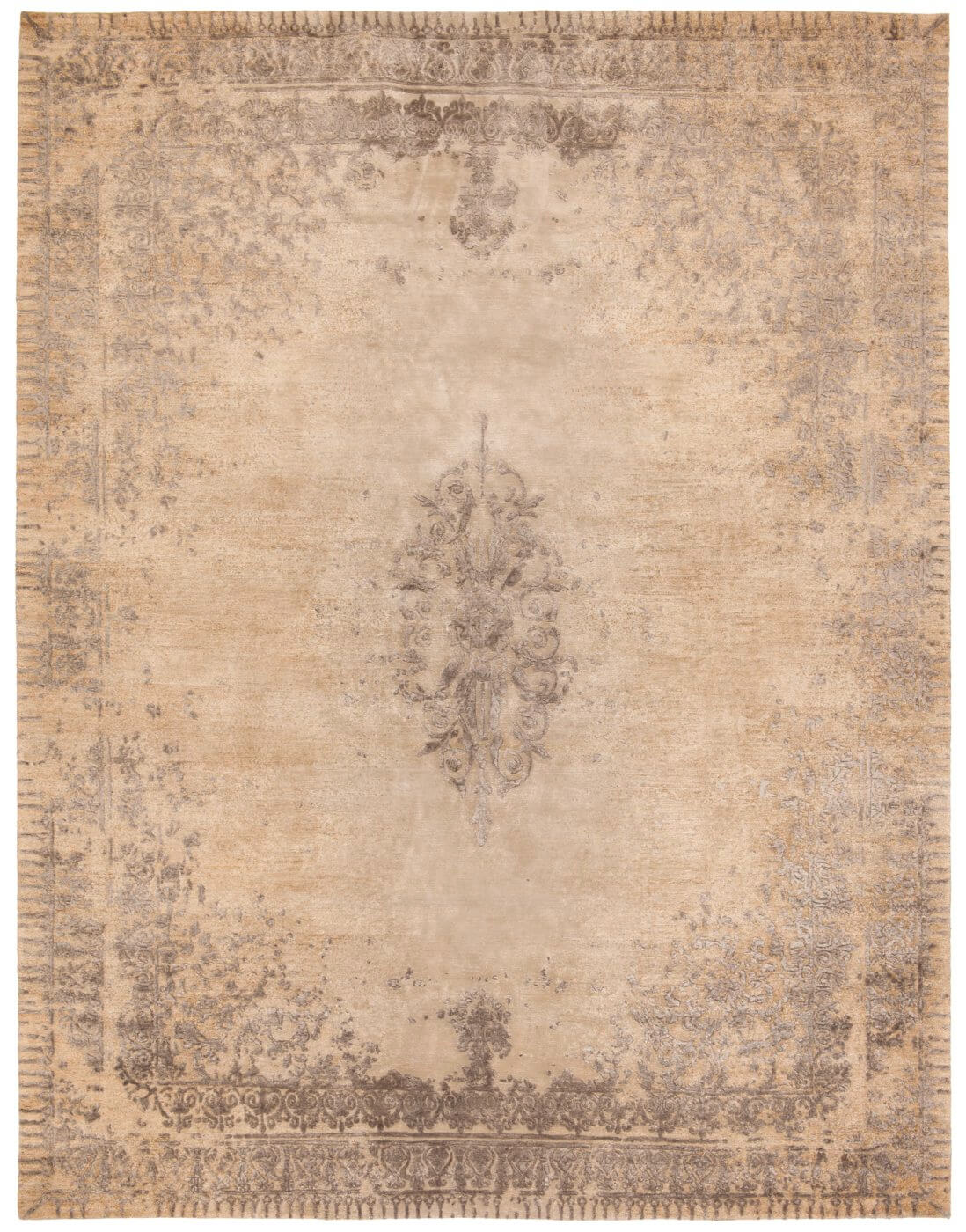 Ferrara Flow Special Rocked beige tapijt | Maat: 500 × 600 cm