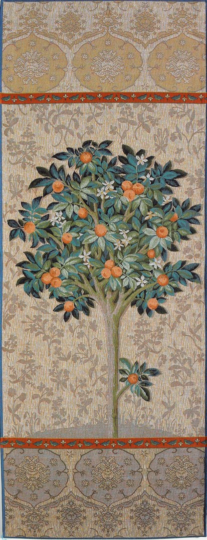 Tapisserie murale Oranger naturel