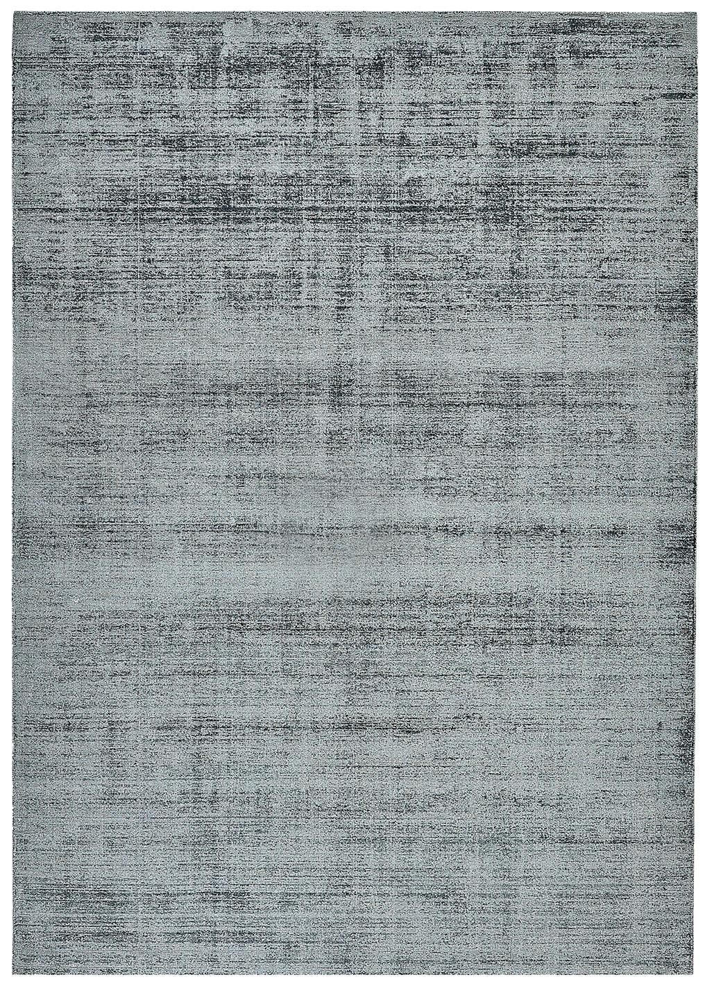 Tapis en soie de banane bleu poudre | Taille: 250 × 300 cm