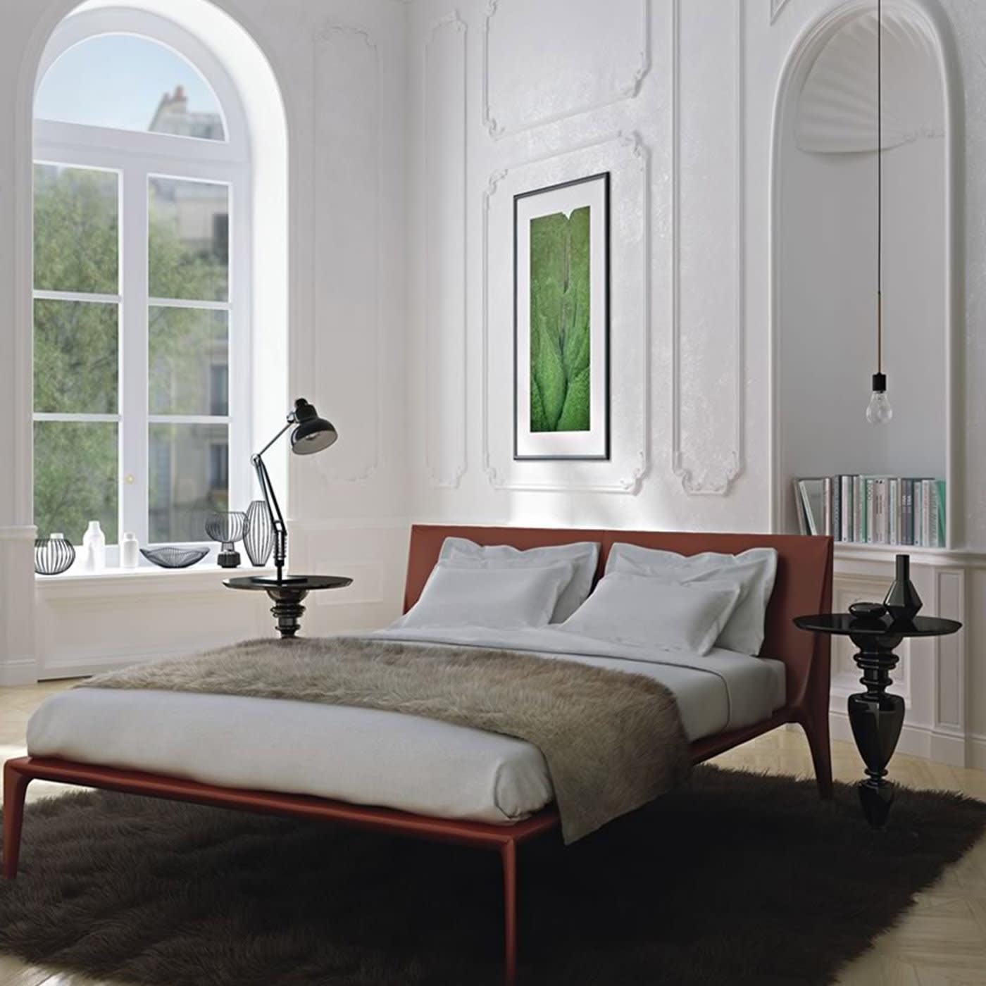 Lucrezia Italiaans lederen bed