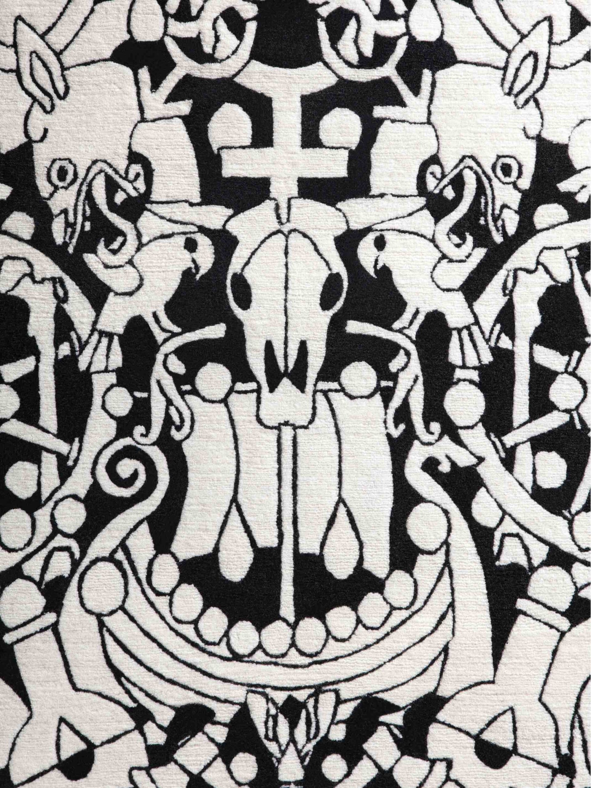 Wangden designer vloerkleed