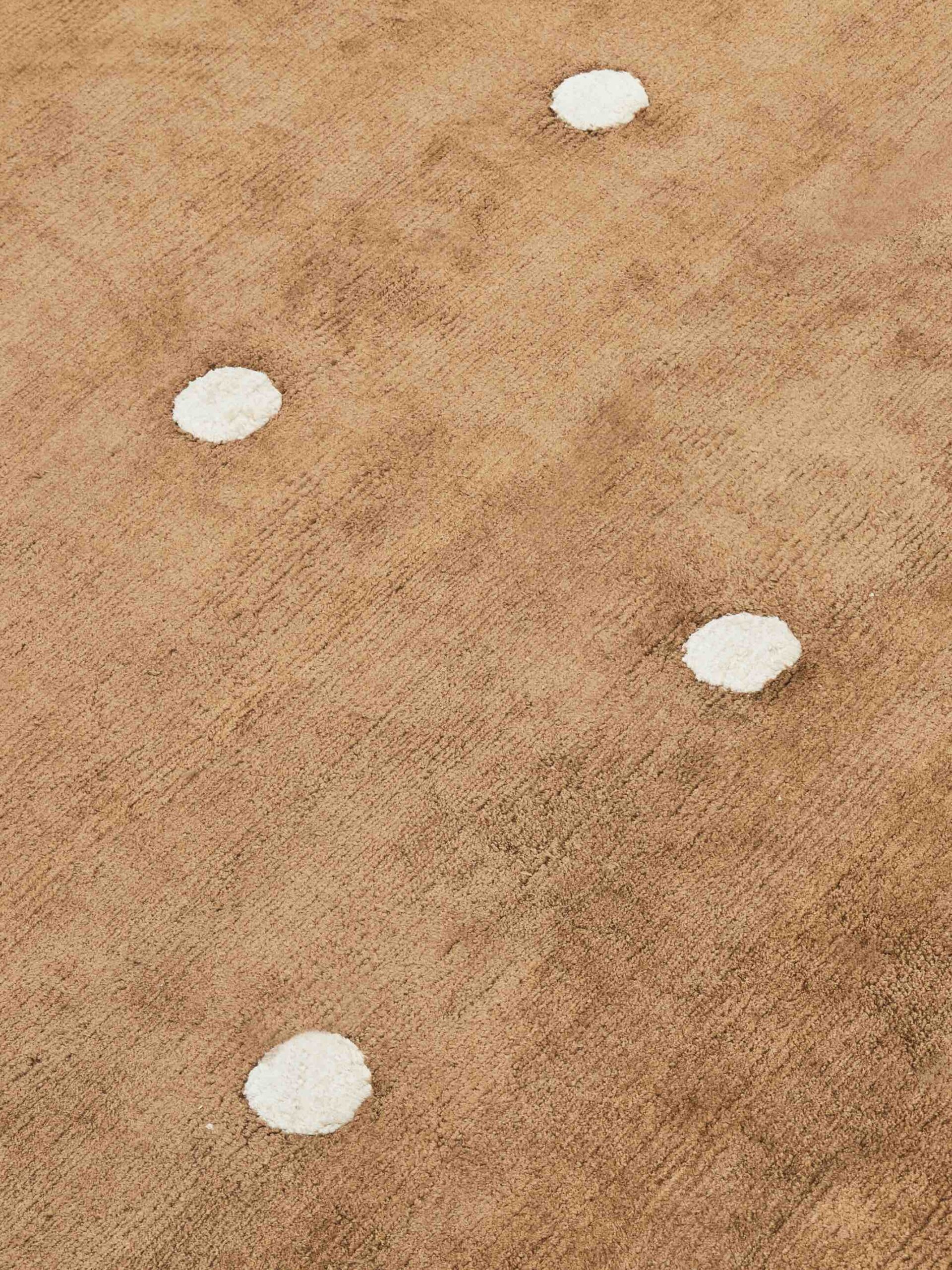Punti grijs handgeweven vloerkleed