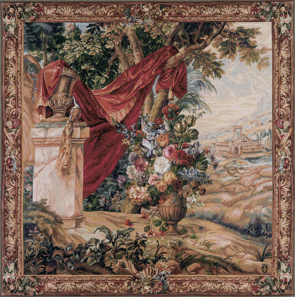 Tapisserie murale Bouquet drapé