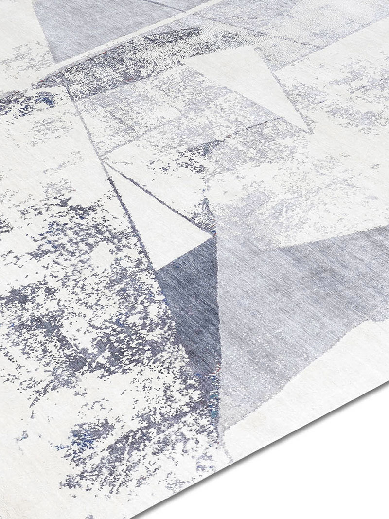 Tapis tissé main Original gris