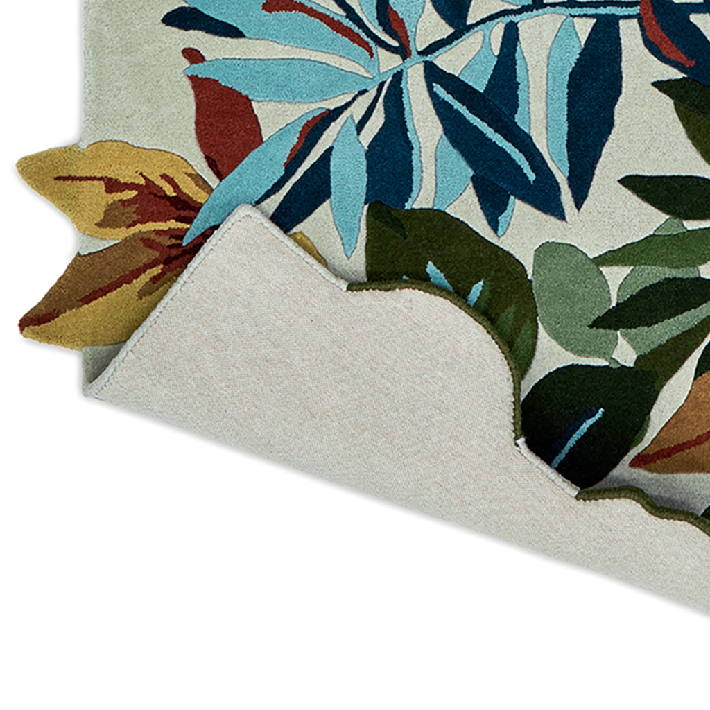 Tapis Robin’s Wood brun rouille