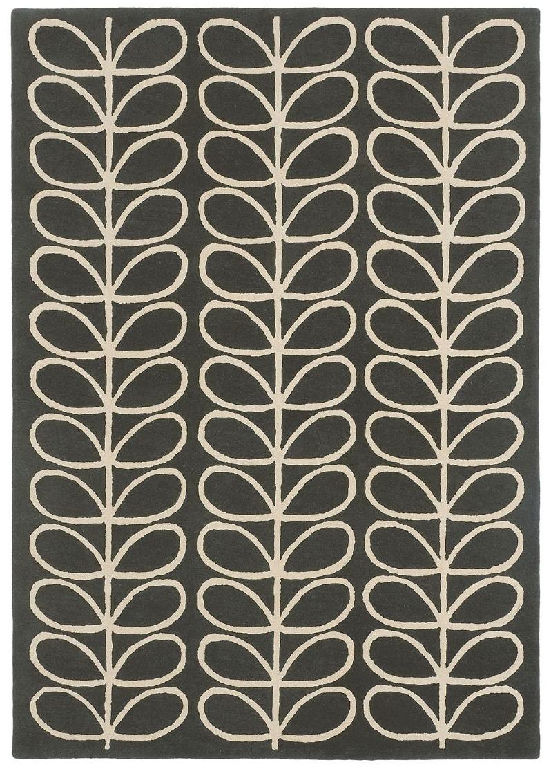 Tapis Linear Stem ardoise | Taille: 120 × 180 cm
