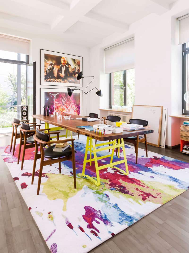 Original handgemaakt luxe vloerkleed