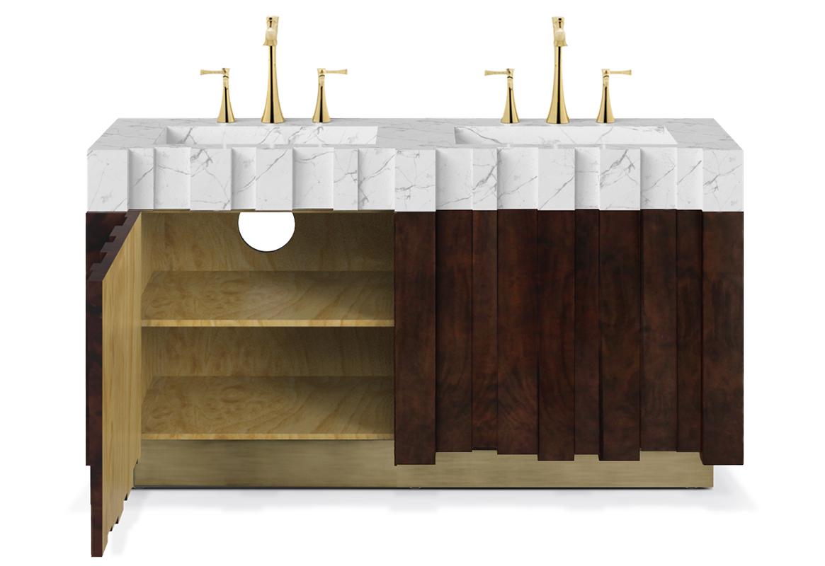 Meuble de salle de bain Geoglyph