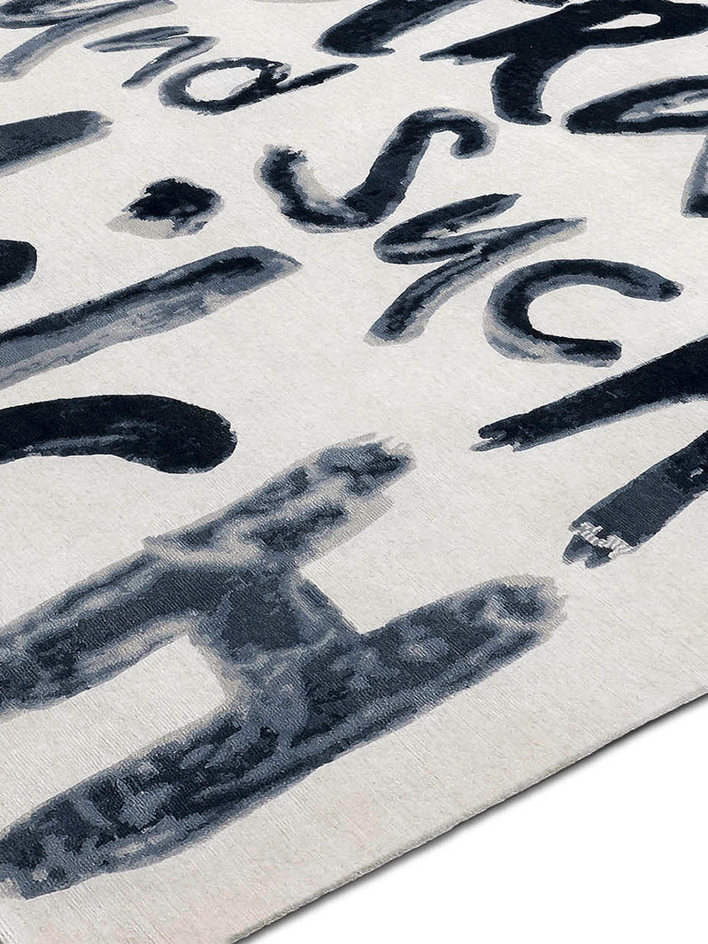 Tapis de luxe noué à la main Suche Milch