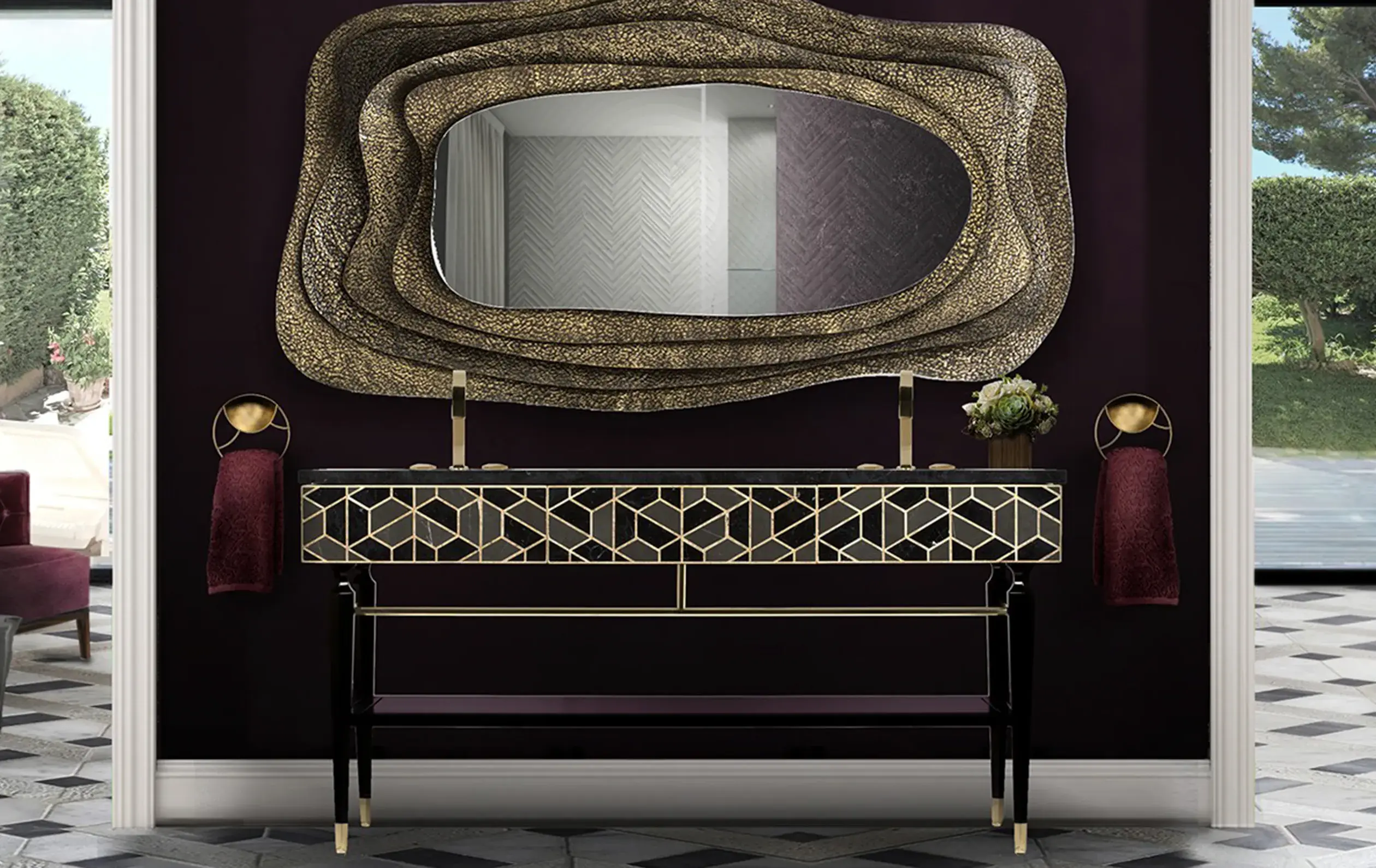 Meuble de salle de bain Shellstone - 2