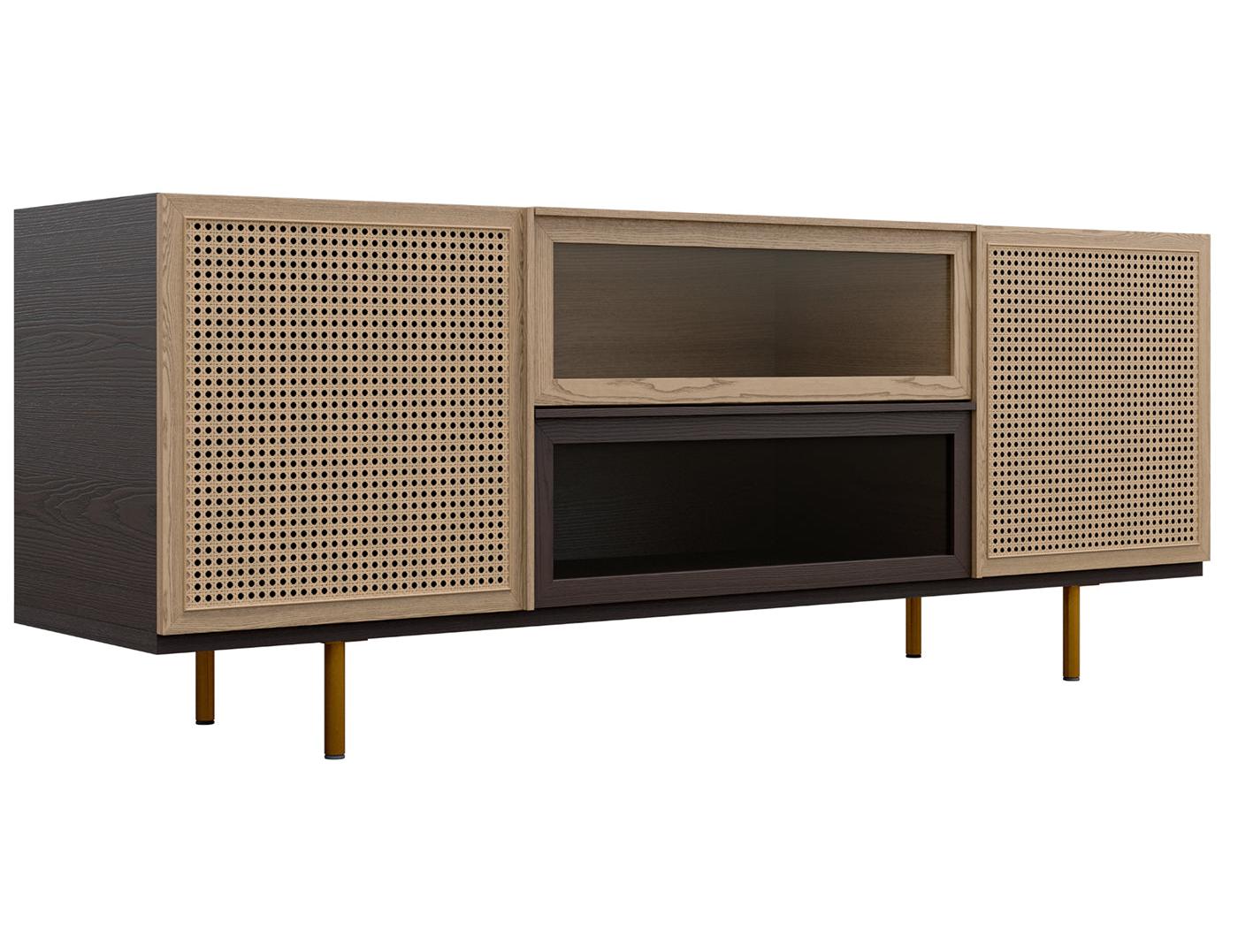 Dressoir van essenhout