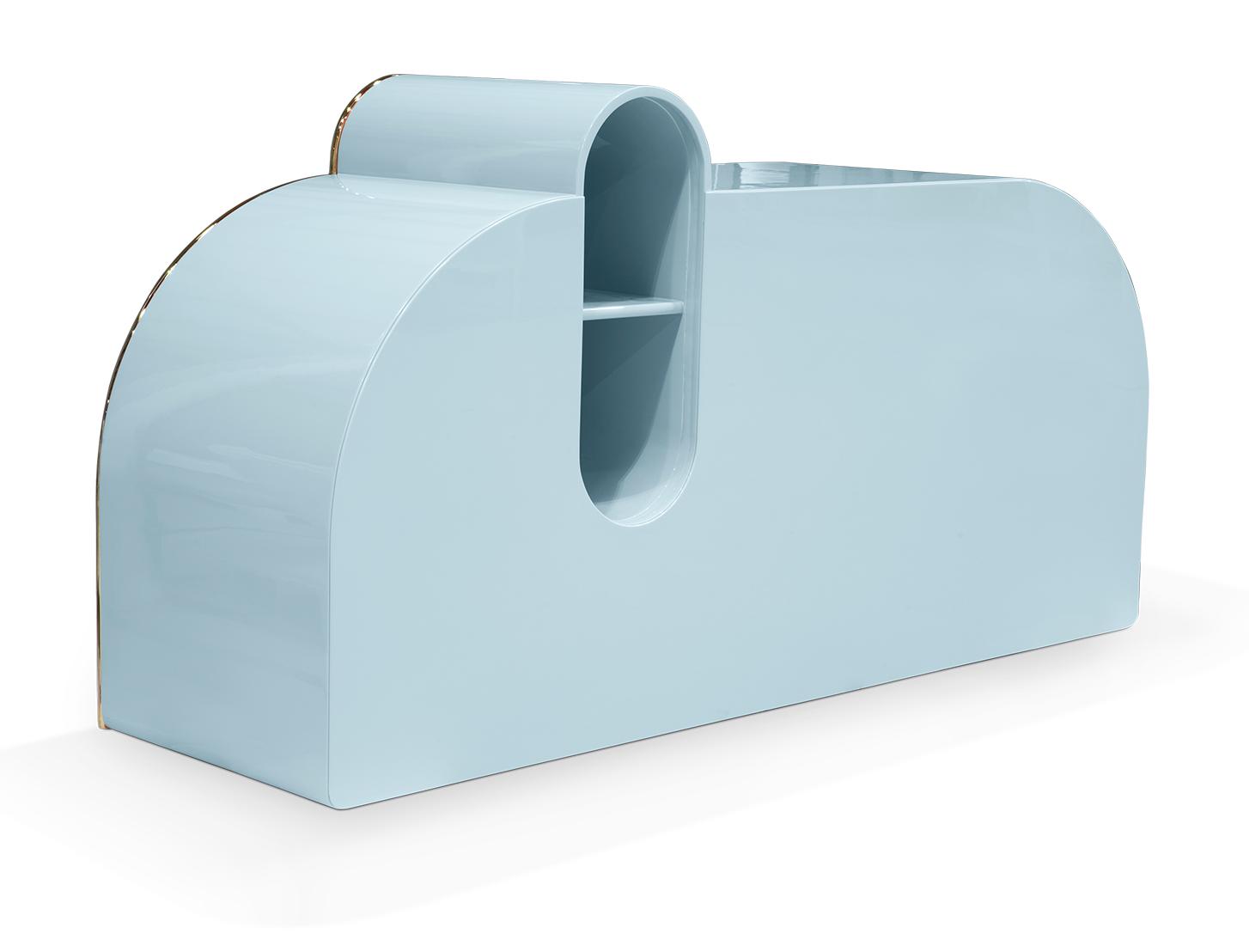 Commode triple Barbe à papa