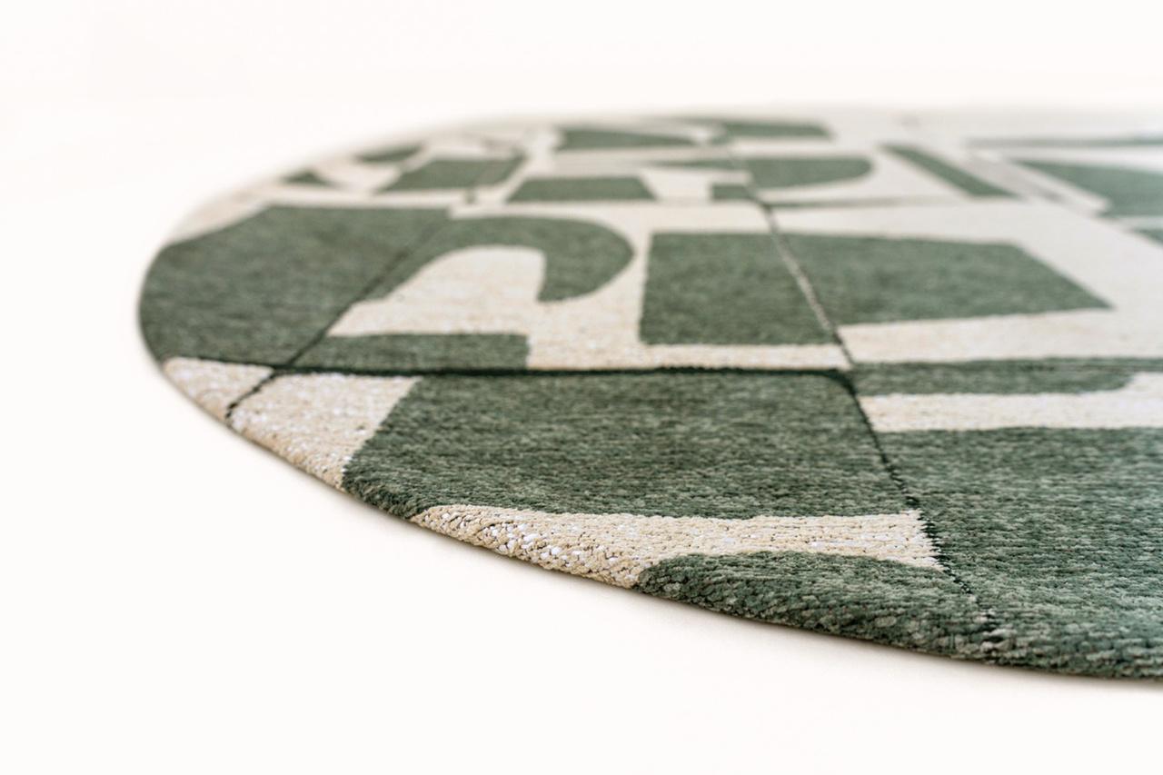 Tapis rond Campanula | Taille: Ø 240 cm