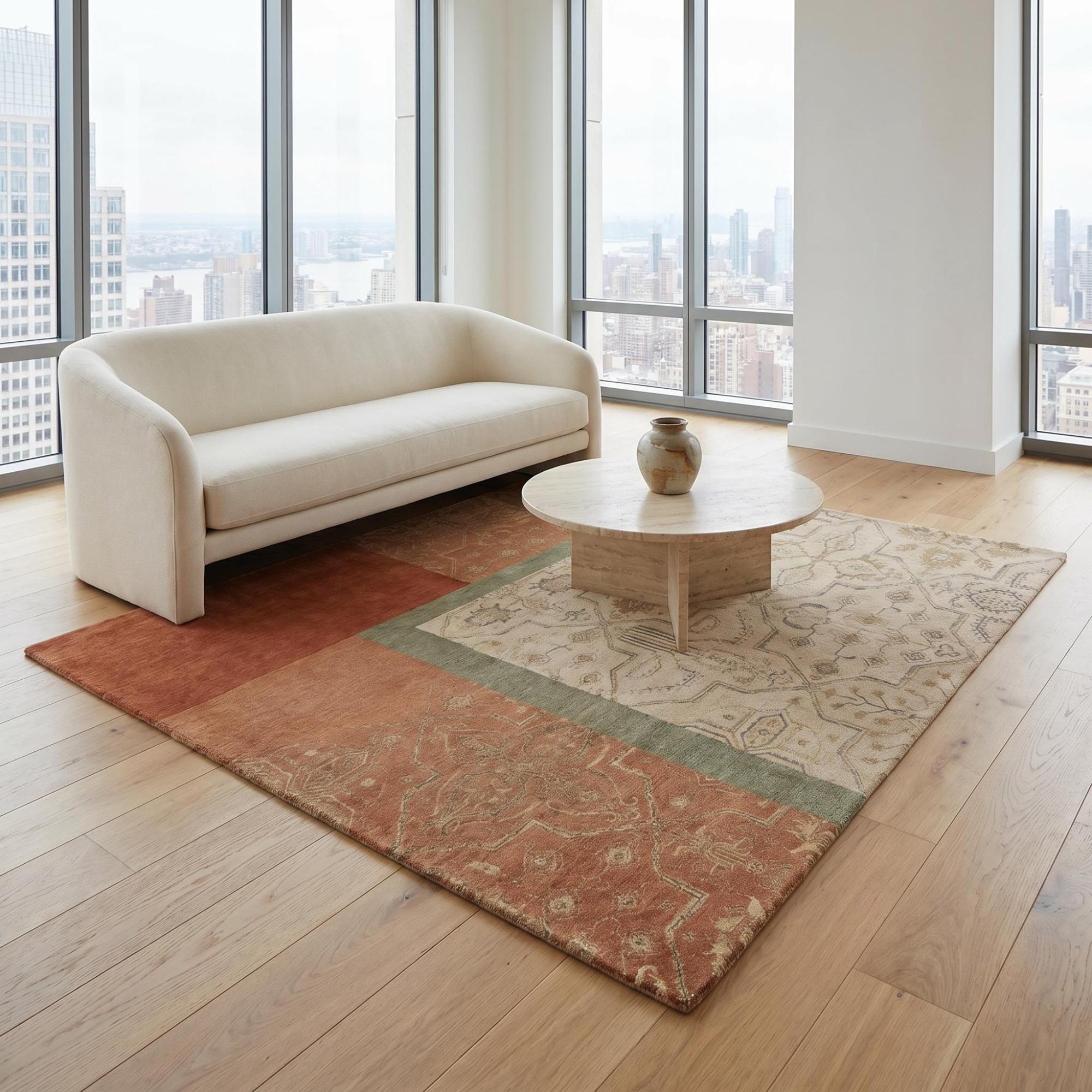 Terra Inlay vloerkleed