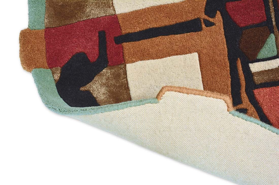 Zodiac Schorpioen rond vloerkleed