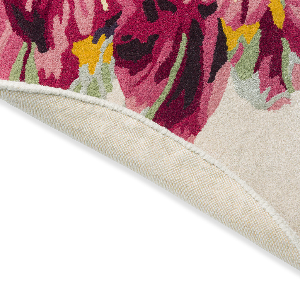 Tapis rond Gosford canneberge | Taille: Ø 200 cm