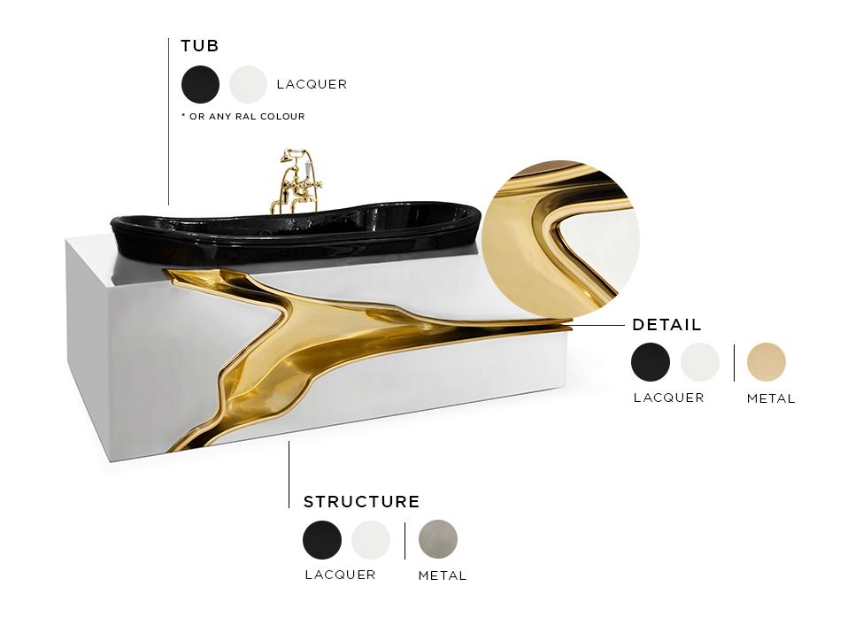 Baignoire Fractured Design