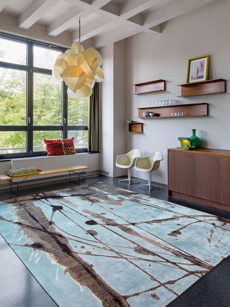 All Natural handgemaakt luxe vloerkleed | Maat: 122 × 183 cm