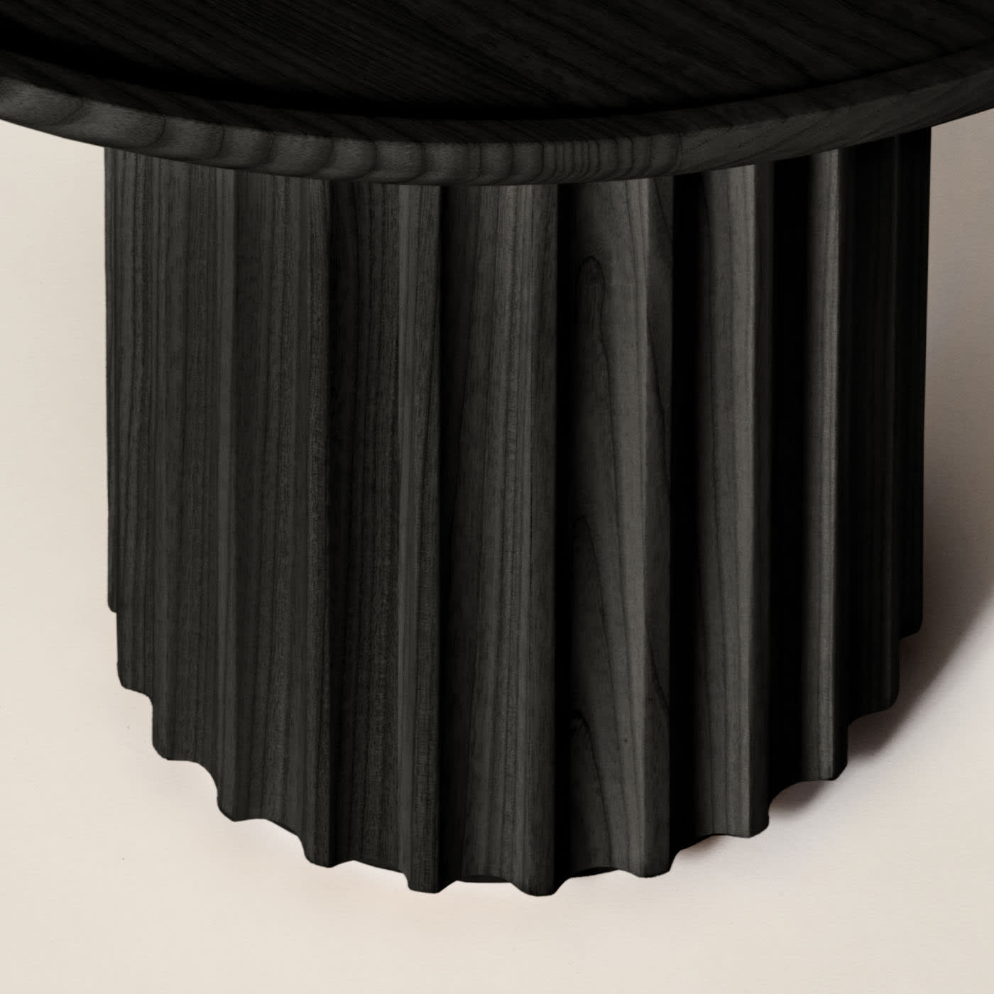Capitello zwarte salontafel | Afmetingen: Ø 40 cm Capitello zwarte salontafel | Afmetingen: Ø 40 cm