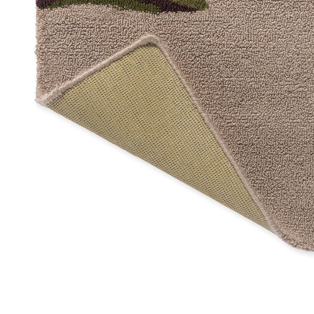 Tapis d’extérieur Botanical Tulip beige/rouge