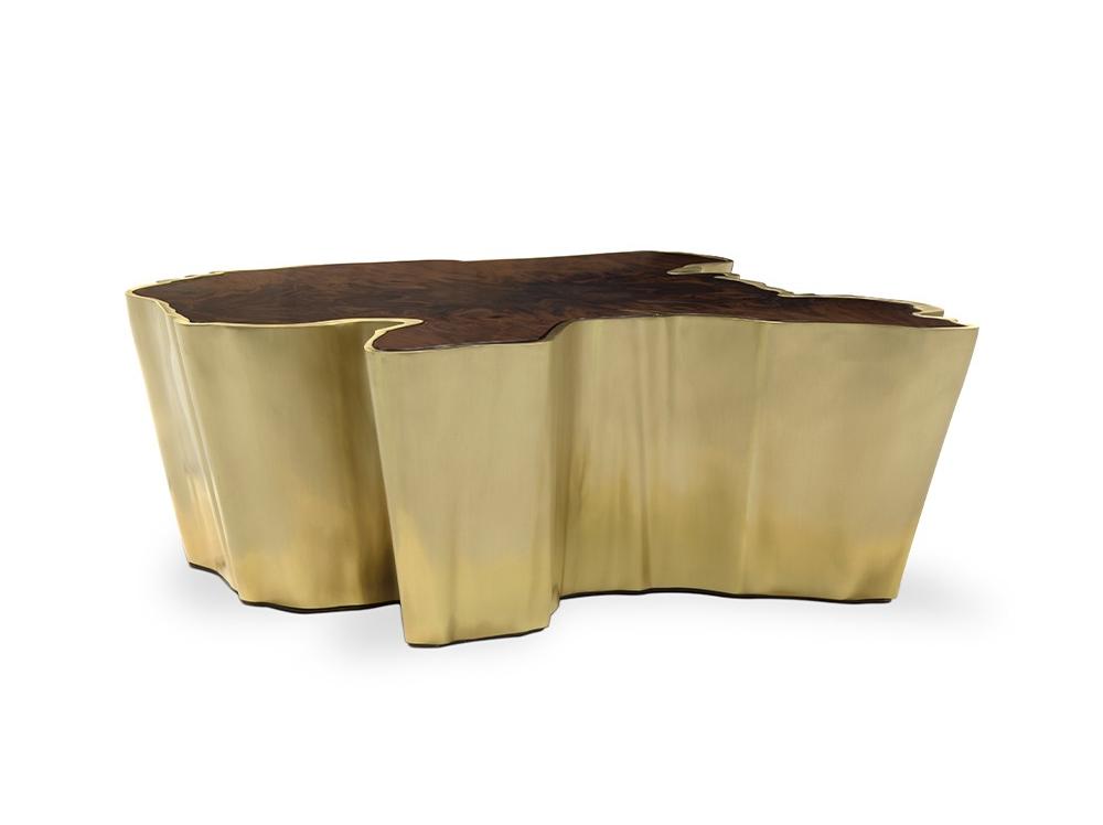 Table centrale bord naturel
