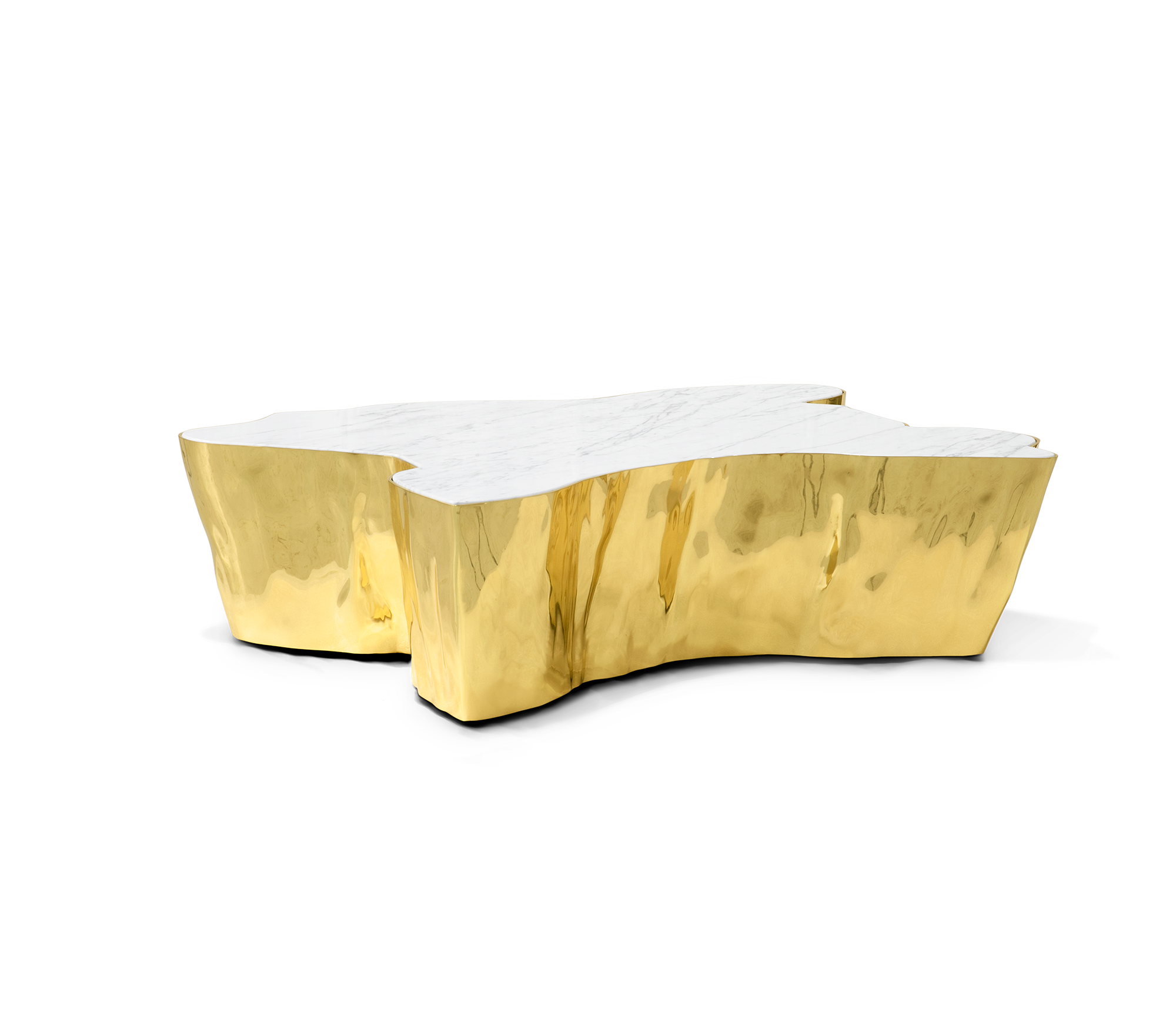 Paradise Calacatta salontafel | Afmetingen: B 123 × D 102 × H 30 cm Paradise Calacatta salontafel | Afmetingen: B 123 × D 102 × H 30 cm