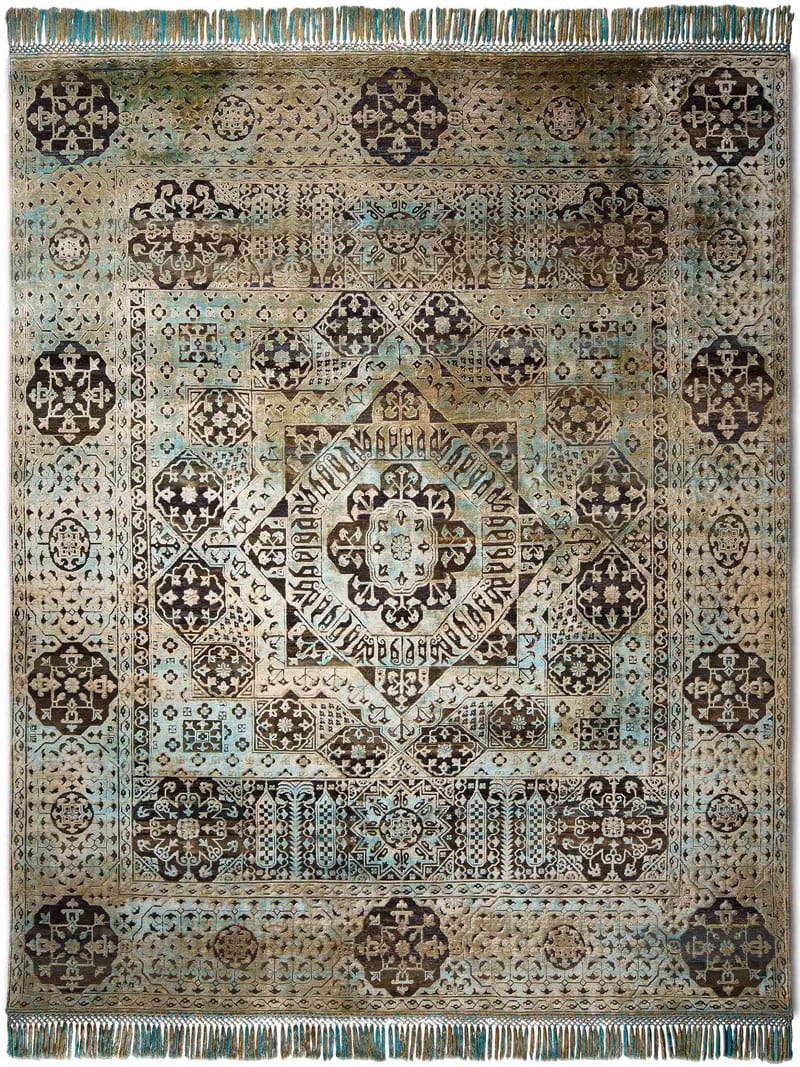 Tapis de luxe Green Mix