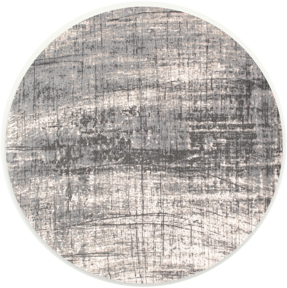 Bronx Azurite rond tapijt | Maat: Ø 240 cm