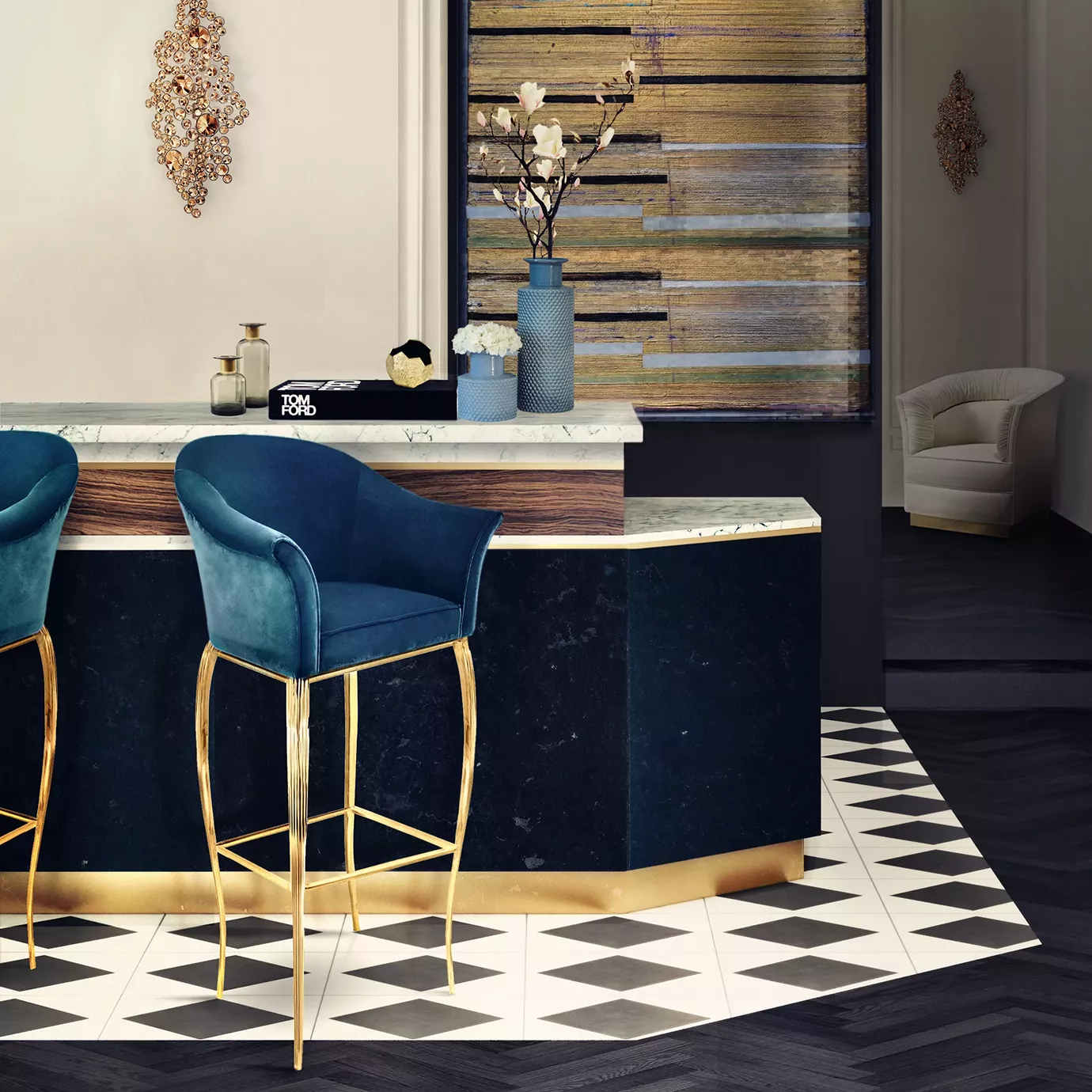 Tabouret de bar Niva