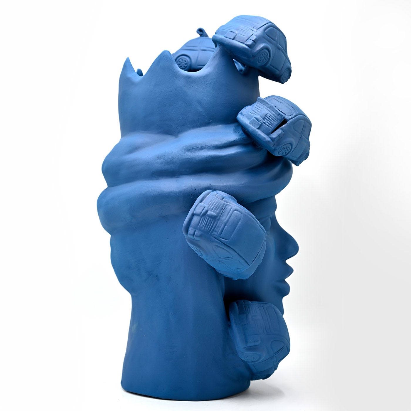 Sculpture mate bleue Moorkop