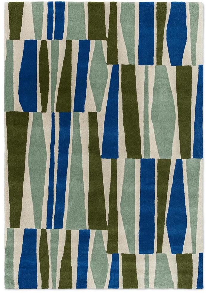 Saku olijf tapijt | Maat: 160 × 230 cm