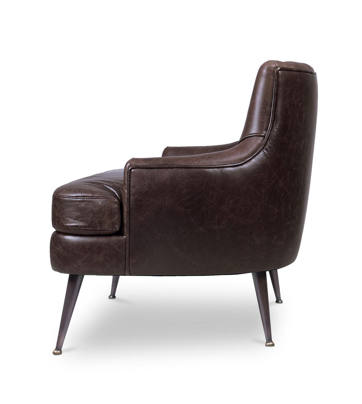 Fauteuil en cuir