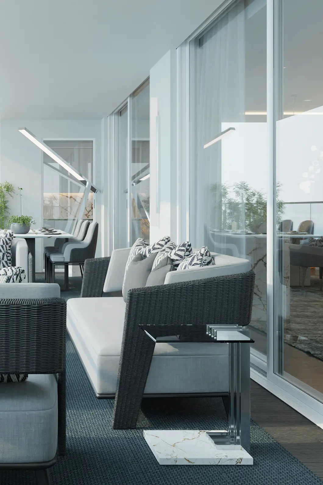 Crown grijze fauteuil - 2