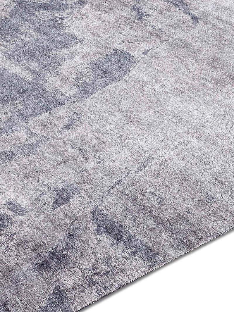 Tapis de luxe noué à la main Argent