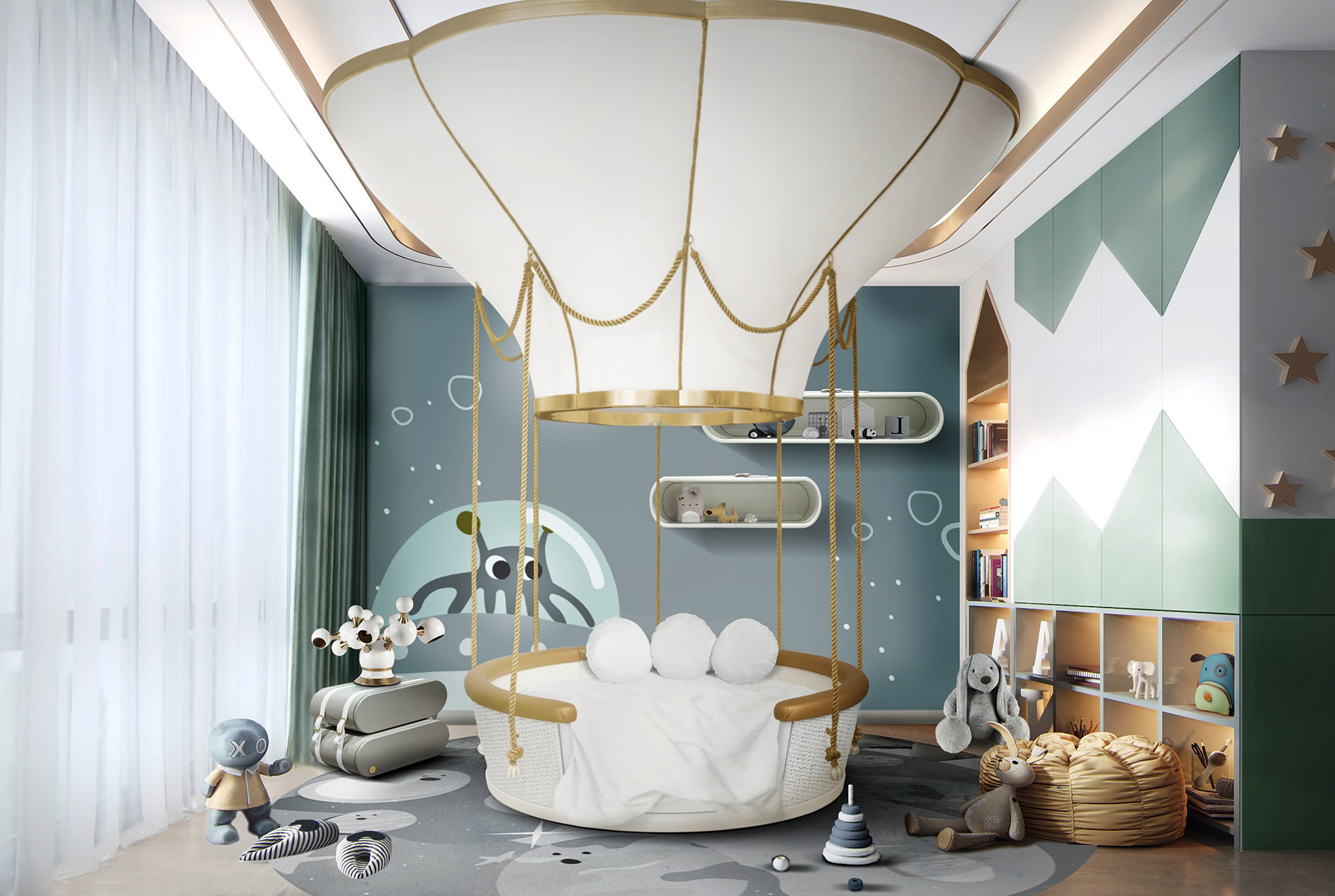 Lampe de table Molecular