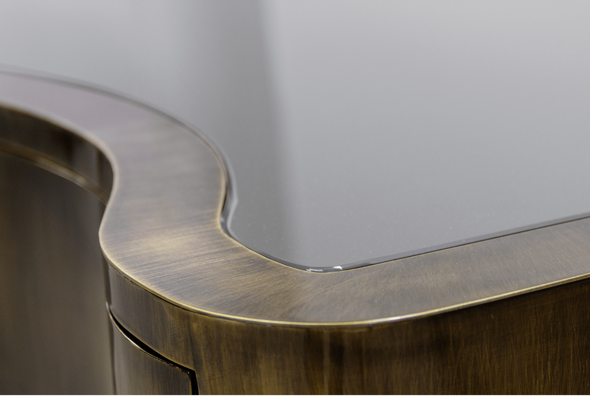 Console patinée Serpentine